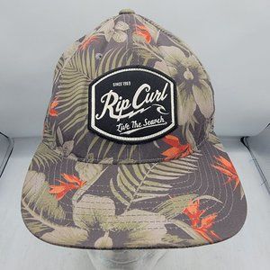 Rip Curl Live The Search Adults Floral Tropical Hat Adjustable Comfort Casual